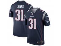 Legend Vapor Untouchable Men's Jonathan Jones New England Patriots Nike Jersey - Navy