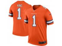 Legend Vapor Untouchable Men's Marquette King Denver Broncos Nike Color Rush Jersey - Orange