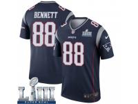 Legend Vapor Untouchable Men's Martellus Bennett New England Patriots Nike Super Bowl LIII Jersey - Navy