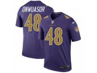 Legend Vapor Untouchable Men's Patrick Onwuasor Baltimore Ravens Nike Color Rush Jersey - Purple