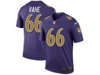 Legend Vapor Untouchable Men's Patrick Vahe Baltimore Ravens Nike Color Rush Jersey - Purple
