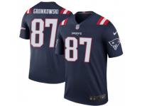 Legend Vapor Untouchable Men's Rob Gronkowski New England Patriots Nike Color Rush Jersey - Navy
