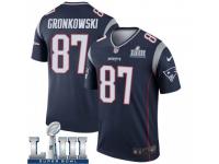 Legend Vapor Untouchable Men's Rob Gronkowski New England Patriots Nike Super Bowl LIII Jersey - Navy
