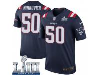 Legend Vapor Untouchable Men's Rob Ninkovich New England Patriots Nike Color Rush Super Bowl LIII Jersey - Navy