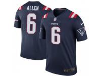 Legend Vapor Untouchable Men's Ryan Allen New England Patriots Nike Color Rush Jersey - Navy