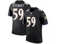 Legend Vapor Untouchable Men's Silas Stewart Baltimore Ravens Nike Jersey - Black