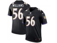 Legend Vapor Untouchable Men's Tim Williams Baltimore Ravens Nike Jersey - Black
