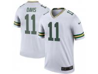 Legend Vapor Untouchable Men's Trevor Davis Green Bay Packers Nike Color Rush Jersey - White
