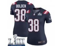 Legend Vapor Untouchable Women's Brandon Bolden New England Patriots Nike Color Rush Super Bowl LIII Jersey - Navy