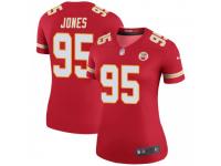 Legend Vapor Untouchable Women's Chris Jones Kansas City Chiefs Nike Color Rush Jersey - Red