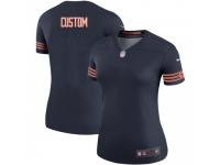 Legend Vapor Untouchable Women's Custom Chicago Bears Nike Color Rush Jersey - Navy