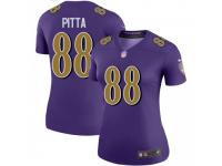 Legend Vapor Untouchable Women's Dennis Pitta Baltimore Ravens Nike Color Rush Jersey - Purple