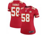 Legend Vapor Untouchable Women's Derrick Thomas Kansas City Chiefs Nike Color Rush Jersey - Red