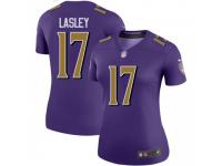 Legend Vapor Untouchable Women's Jordan Lasley Baltimore Ravens Nike Color Rush Jersey - Purple