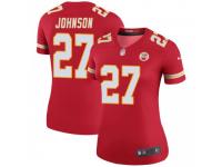 Legend Vapor Untouchable Women's Larry Johnson Kansas City Chiefs Nike Color Rush Jersey - Red