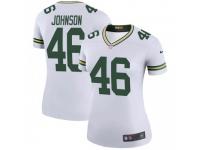 Legend Vapor Untouchable Women's Malcolm Johnson Green Bay Packers Nike Color Rush Jersey - White