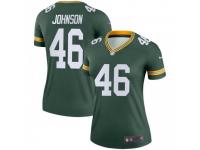 Legend Vapor Untouchable Women's Malcolm Johnson Green Bay Packers Nike Jersey - Green