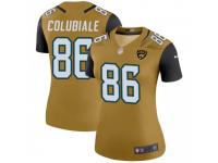 Legend Vapor Untouchable Women's Michael Colubiale Jacksonville Jaguars Nike Color Rush Bold Jersey - Gold