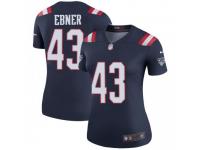 Legend Vapor Untouchable Women's Nate Ebner New England Patriots Nike Color Rush Jersey - Navy