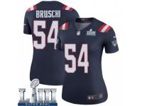 Legend Vapor Untouchable Women's Tedy Bruschi New England Patriots Nike Color Rush Super Bowl LIII Jersey - Navy