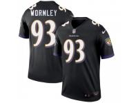 Legend Vapor Untouchable Youth Chris Wormley Baltimore Ravens Nike Jersey - Black