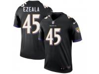 Legend Vapor Untouchable Youth Christopher Ezeala Baltimore Ravens Nike Jersey - Black