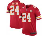 Legend Vapor Untouchable Youth Jordan Lucas Kansas City Chiefs Nike Color Rush Jersey - Red