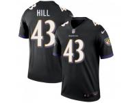 Legend Vapor Untouchable Youth Justice Hill Baltimore Ravens Nike Jersey - Black