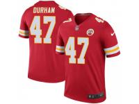 Legend Vapor Untouchable Youth Step Durham Kansas City Chiefs Nike Color Rush Jersey - Red