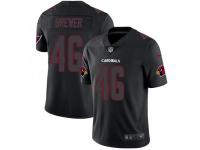 Limited Men's Aaron Brewer Arizona Cardinals Nike Jersey - Black Impact Vapor Untouchable
