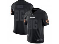 Limited Men's Akiem Hicks Chicago Bears Nike Jersey - Black Impact Vapor Untouchable