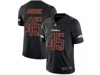 Limited Men's Alexander Johnson Denver Broncos Nike Jersey - Black Impact Vapor Untouchable