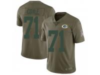 Limited Men's Anthony Coyle Green Bay Packers Nike 2017 Salute to Service Jersey - Green