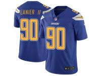 Limited Men's Anthony Lanier II Los Angeles Chargers Nike Color Rush Vapor Untouchable Jersey - Royal