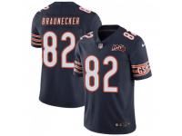 Limited Men's Ben Braunecker Chicago Bears Nike 100th Season Jersey - Navy
