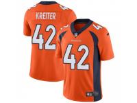 Limited Men's Casey Kreiter Denver Broncos Nike Team Color Vapor Untouchable Jersey - Orange