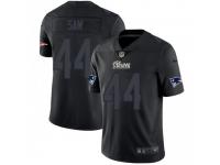 Limited Men's Christian Sam New England Patriots Nike Jersey - Black Impact Vapor Untouchable