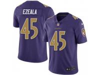 Limited Men's Christopher Ezeala Baltimore Ravens Nike Team Color Vapor Untouchable Jersey - Purple