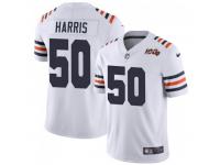 Limited Men's Chuck Harris Chicago Bears Nike Alternate Classic 100th Season Jersey - White
