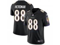 Limited Men's Cole Herdman Baltimore Ravens Nike Alternate Vapor Untouchable Jersey - Black