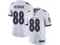 Limited Men's Cole Herdman Baltimore Ravens Nike Vapor Untouchable Jersey - White