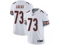 Limited Men's Cornelius Lucas Chicago Bears Nike Vapor Untouchable Jersey - White