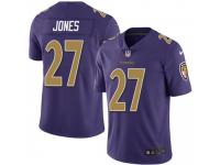 Limited Men's Cyrus Jones Baltimore Ravens Nike Team Color Vapor Untouchable Jersey - Purple