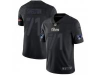 Limited Men's Danny Shelton New England Patriots Nike Jersey - Black Impact Vapor Untouchable