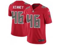 Limited Men's David Kenney Tampa Bay Buccaneers Nike Color Rush Jersey - Red