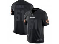 Limited Men's Dick Butkus Chicago Bears Nike Jersey - Black Impact Vapor Untouchable