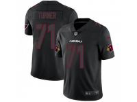 Limited Men's Immanuel Turner Arizona Cardinals Nike Jersey - Black Impact Vapor Untouchable