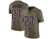 Limited Men's J.C. Jackson New England Patriots Nike 2017 Salute to Service Jersey - Green