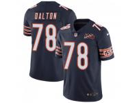 Limited Men's Jalen Dalton Chicago Bears Nike 100th Season Jersey - Navy