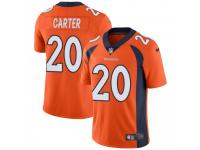 Limited Men's Jamal Carter Denver Broncos Nike Team Color Vapor Untouchable Jersey - Orange